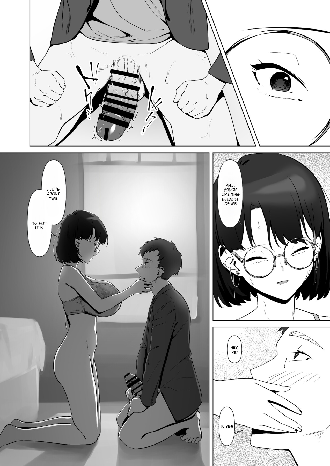 Hentai Manga Comic-My first sexual experience was with the boss of the cafe I'd been going to for 16 years-Read-29